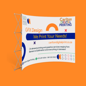 Curved Wall Banner (3m x2,25m)