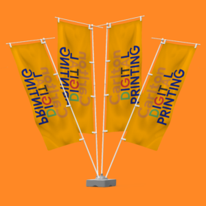 Cluster/Fountain Flag system