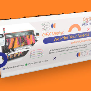 Straight Wall Banner (3m x 2,25m)